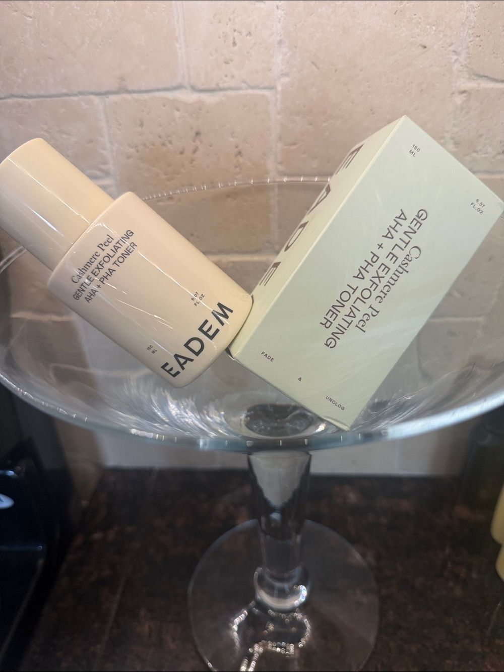 EADEM Cashmere Peel Gentle AHA + PHA Exfoliating Toner